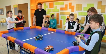 27 марта в лицее прошли областные соревнования по робототехнике «РобоКот-2021»