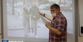 20 октября в лицее прошла акция, посвященная международному дню «белой трости»